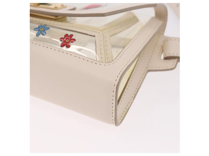 BALLY Marsupio in Vinile Clear Gold Auth 191554A D'oro - vista 15