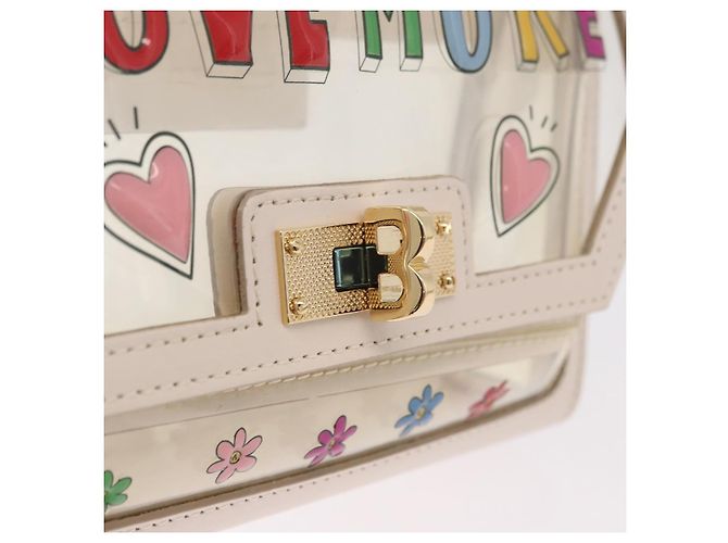 BALLY Marsupio in Vinile Clear Gold Auth 191554A D'oro - vista 18