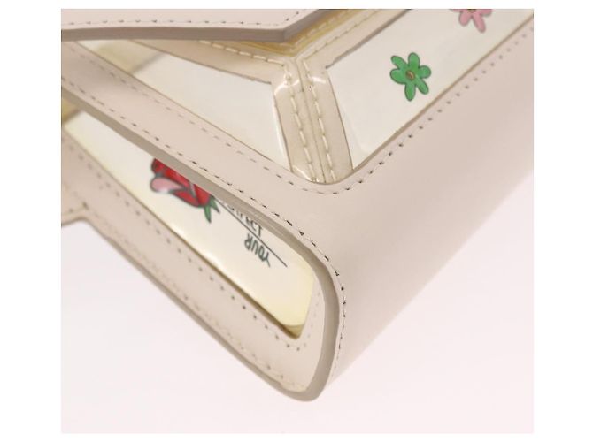 BALLY Marsupio in Vinile Clear Gold Auth 191554A D'oro - vista 8