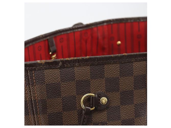 LOUIS VUITTON Damier Ebene Neverfull MM Tote Bag N51105 LV Auth am12029 - vista 10