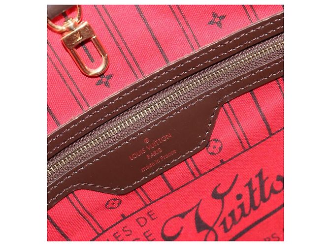 LOUIS VUITTON Damier Ebene Neverfull MM Tote Bag N51105 LV Auth am12029 - vista 20