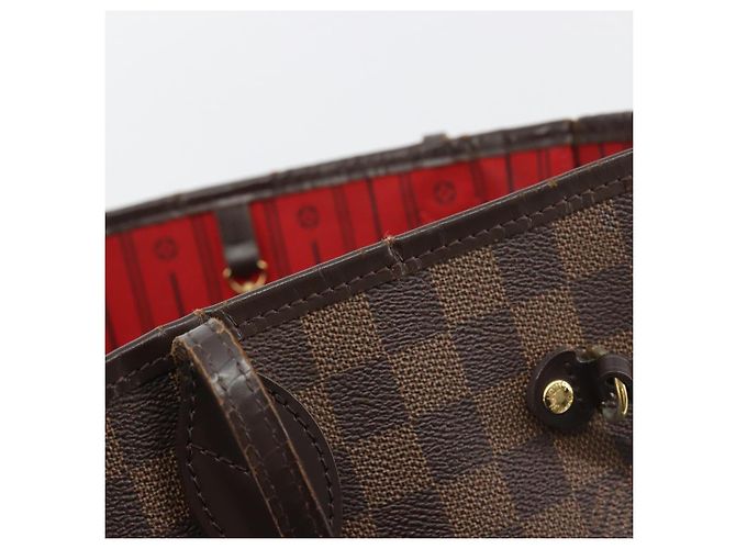 LOUIS VUITTON Damier Ebene Neverfull MM Tote Bag N51105 LV Auth am12029 - vista 8