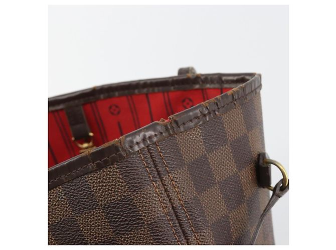 LOUIS VUITTON Damier Ebene Neverfull MM Tote Bag N51105 LV Auth am12029 - vista 9