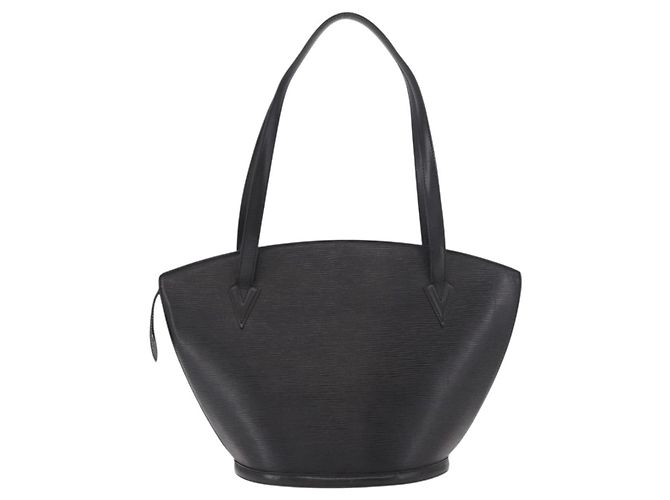 LOUIS VUITTON Borsa a Spalla Epi Saint Jacques Nera M52272 Auth bs35995 Nero - vista 2