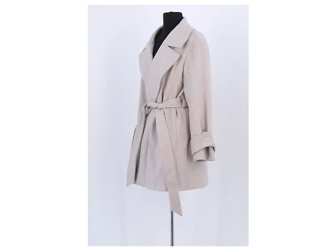 Paule Ka Abrigo de lana beige - vista 2