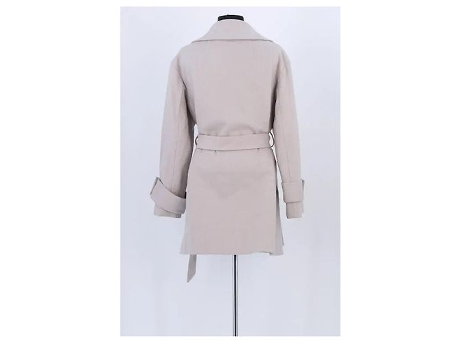 Paule Ka Abrigo de lana beige - vista 4