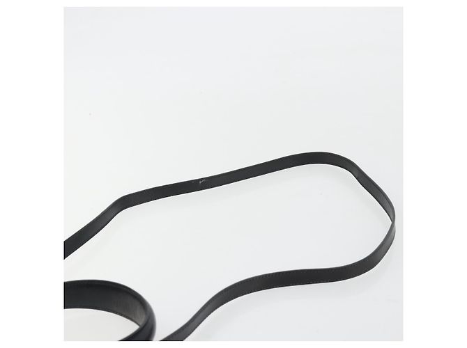 Bolso Salvatore Ferragamo Gancini de Cuero 2way Negro Oro Auth 190688 Dorado - vista 15