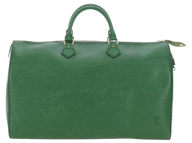 Borsa LOUIS VUITTON Epi Speedy 40 Verde M42984 LV Auth 190174V - vista 13
