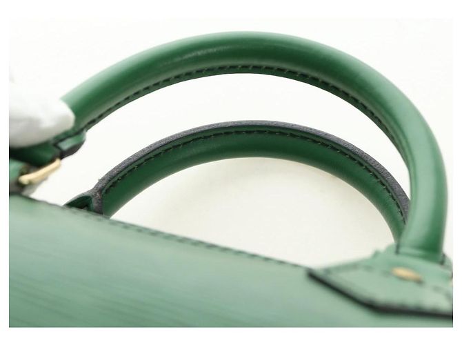 Borsa LOUIS VUITTON Epi Speedy 40 Verde M42984 LV Auth 190174V - vista 14