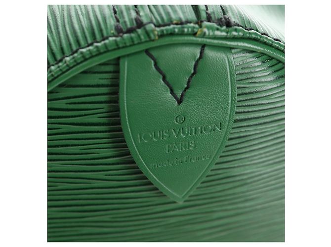 Borsa LOUIS VUITTON Epi Speedy 40 Verde M42984 LV Auth 190174V - vista 19