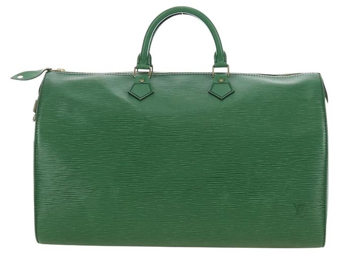 Borsa LOUIS VUITTON Epi Speedy 40 Verde M42984 LV Auth 190174V - vista 2