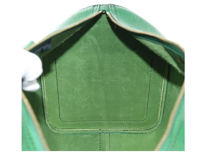 Borsa LOUIS VUITTON Epi Speedy 40 Verde M42984 LV Auth 190174V - vista 24