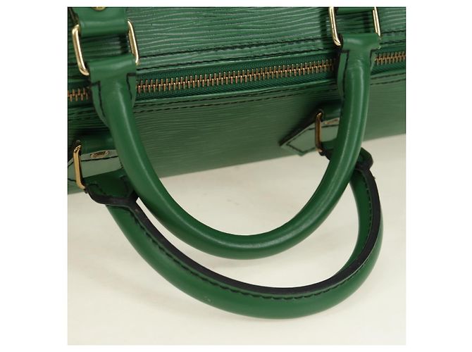 Borsa LOUIS VUITTON Epi Speedy 40 Verde M42984 LV Auth 190174V - vista 9