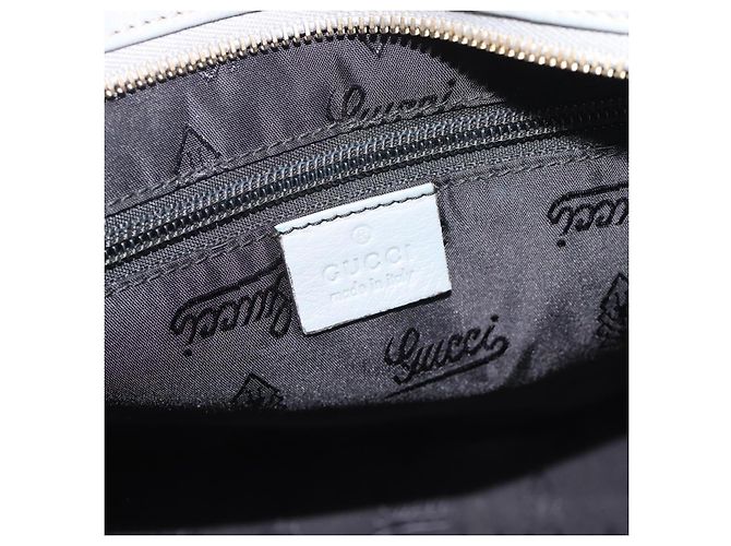 Borsa a tracolla GUCCI GG Canvas Guccissima in pelle Grigio Oro 201446 Auth mr2782A Marrone D'oro - vista 16