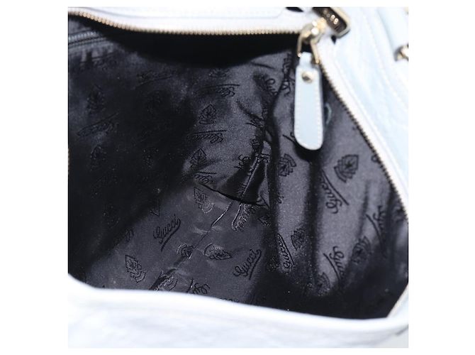 Borsa a tracolla GUCCI GG Canvas Guccissima in pelle Grigio Oro 201446 Auth mr2782A Marrone D'oro - vista 18