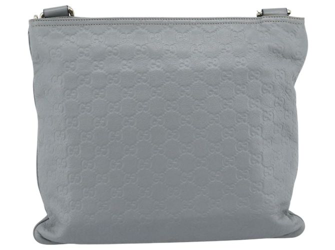 Borsa a tracolla GUCCI GG Canvas Guccissima in pelle Grigio Oro 201446 Auth mr2782A Marrone D'oro - vista 3