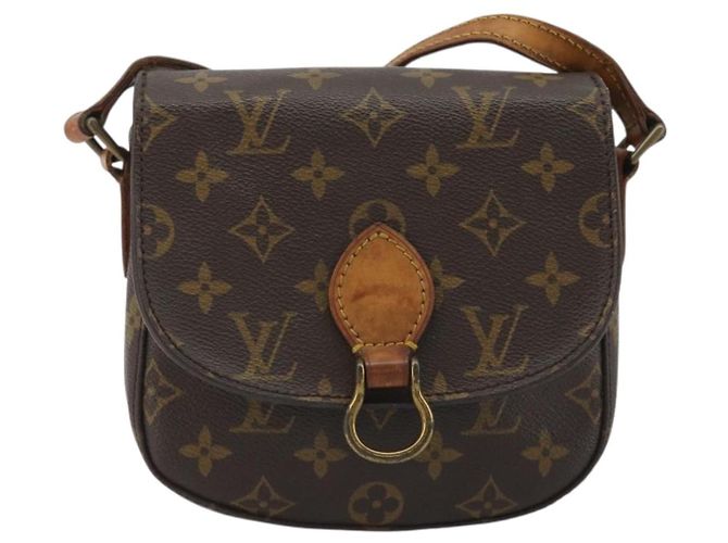 LOUIS VUITTON Borsa a Spalla Monogram Saint Cloud PM M51244 LV Auth ar14024 Monogramma - vista 13