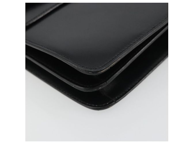 Céline Borsa CELINE in pelle nera e oro Auth mr2665V Nero D'oro - vista 14