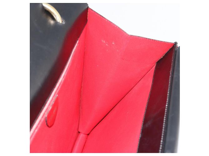 Céline Borsa CELINE in pelle nera e oro Auth mr2665V Nero D'oro - vista 19