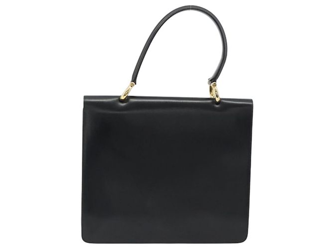 Céline Borsa CELINE in pelle nera e oro Auth mr2665V Nero D'oro - vista 2