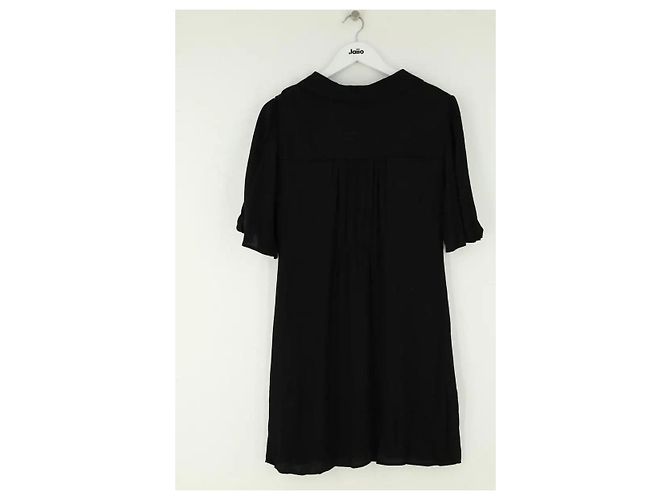 Ba&Sh Schwarzes Viskose Kleid - Ansicht 3