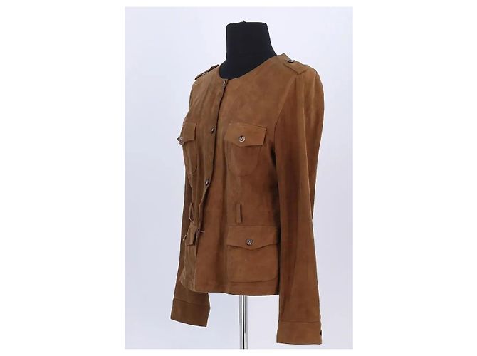 Gerard Darel Wildlederjacke braun - Ansicht 2