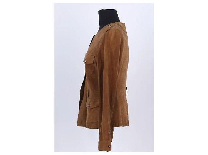Gerard Darel Wildlederjacke braun - Ansicht 3