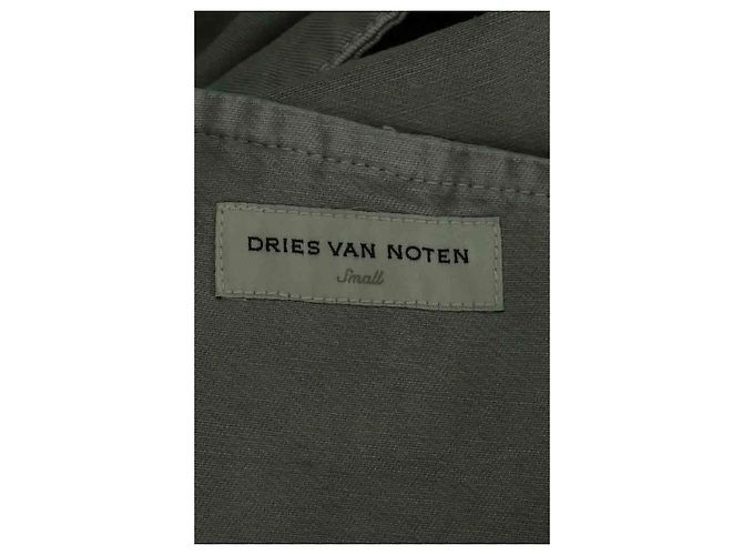 Dries Van Noten Ärmellose Jeansjacke in Grau - Ansicht 5