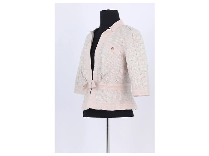 Chaqueta Louis Vuitton beige de viscosa - vista 2