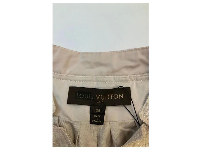 Chaqueta Louis Vuitton beige de viscosa - vista 5