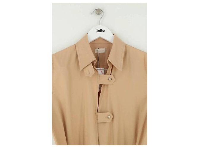 Valentino Cotton Dress Camel - view 2