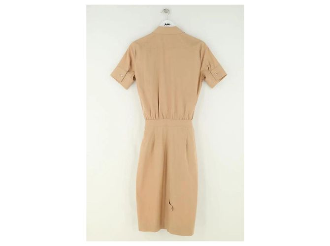 Valentino Cotton Dress Camel - view 3