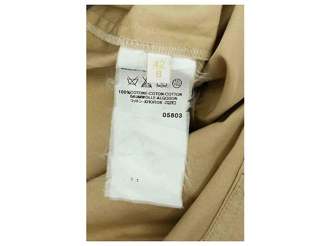 Valentino Cotton Dress Camel - view 6