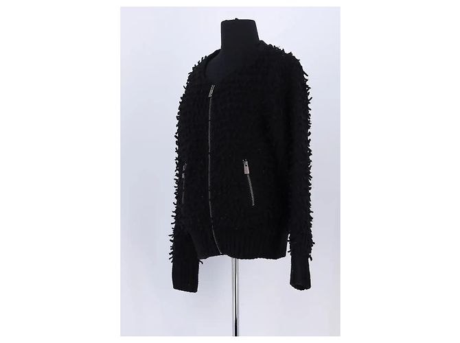 Anine Bing Schwarze Wolljacke - Ansicht 2