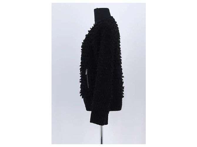Anine Bing Schwarze Wolljacke - Ansicht 3