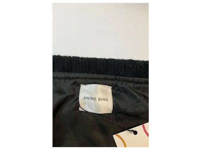 Anine Bing Schwarze Wolljacke - Ansicht 5
