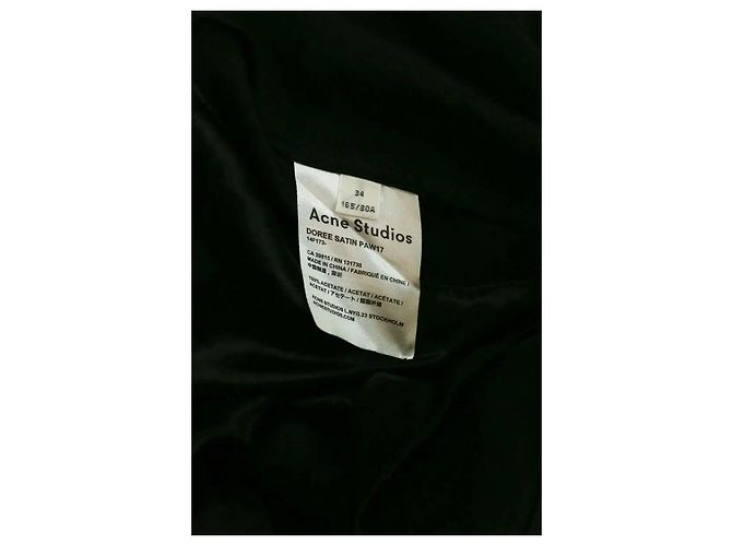 Abito nero Acne Studios - vista 6