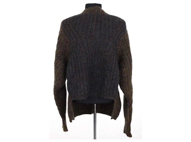 Isabel Marant Strickjacke aus Wolle braun - Ansicht 4