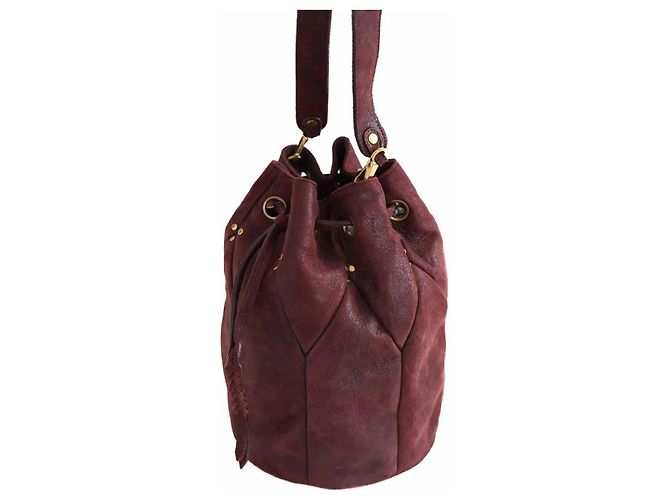 Jerome Dreyfuss Borsa a tracolla bordeaux Bordò - vista 2