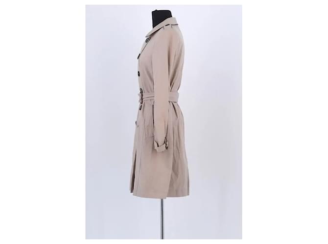 Gerard Darel Gabardina de algodón beige - vista 3