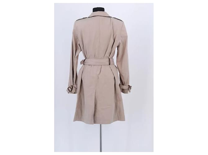 Gerard Darel Gabardina de algodón beige - vista 4