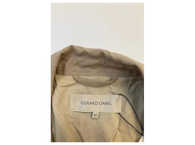 Gerard Darel Gabardina de algodón beige - vista 5