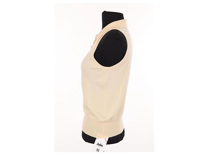 Céline Jersey sin mangas beige - vista 3