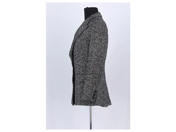 Georges Rech Anthracite wool blazer - view 3