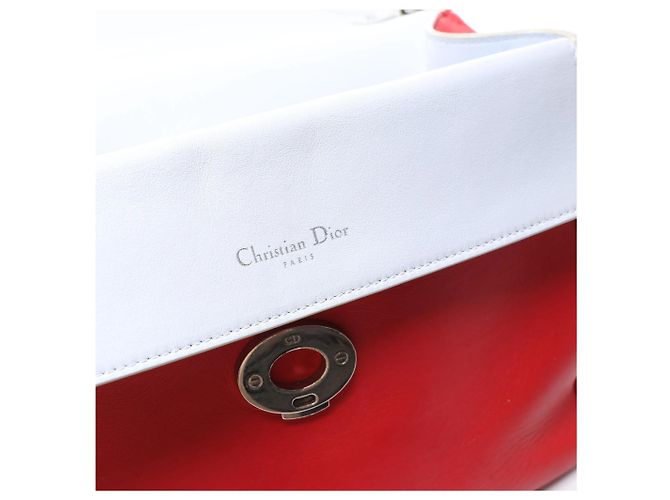 Borsa a 2 vie Be Dior in pelle piccola, rosso Blu - vista 13