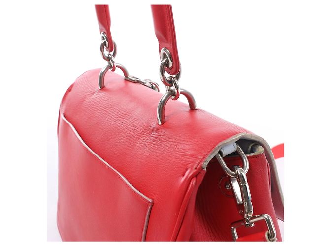 Borsa a 2 vie Be Dior in pelle piccola, rosso Blu - vista 5