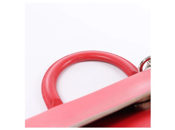 Borsa a 2 vie Be Dior in pelle piccola, rosso Blu - vista 8