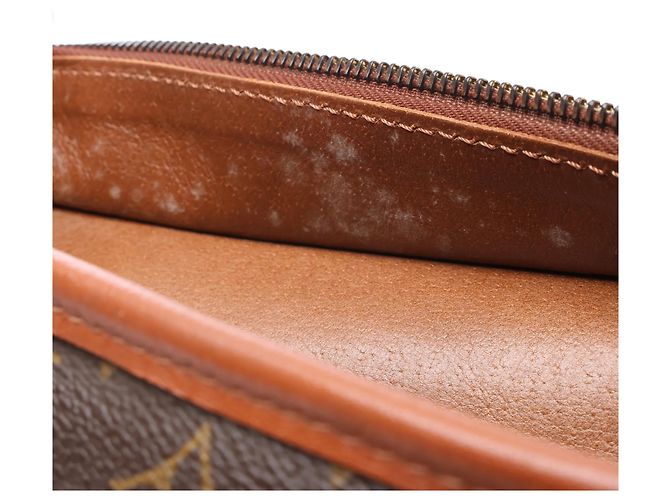 Borsa Louis Vuitton Weekend PM Monogram Canvas Marrone M42425 - vista 14