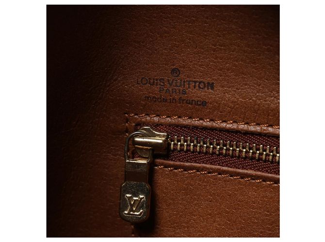 Borsa Louis Vuitton Weekend PM Monogram Canvas Marrone M42425 - vista 15
