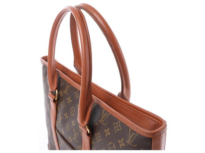 Borsa Louis Vuitton Weekend PM Monogram Canvas Marrone M42425 - vista 3